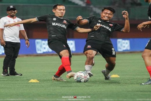 Euforia Usai, Madura United Konsentrasi Lawan Persib - GenPI.co JATIM