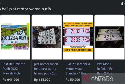 Pengumuman, Pelat Nomor Putih Sudah Berlaku di Malang - GenPI.co JATIM