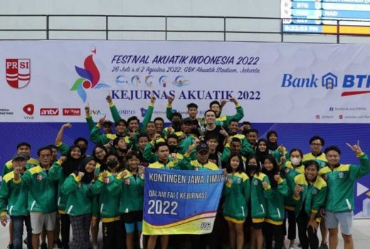 Jatim Juara Umum Kejurnas Akuatik 2022, DKI Jakarta Nomor 2 - GenPI.co JATIM