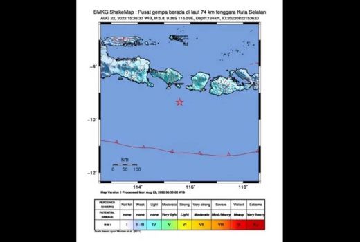 Gempa Bumi di Bali, Getarannya Hingga Banyuwangi - GenPI.co JATIM