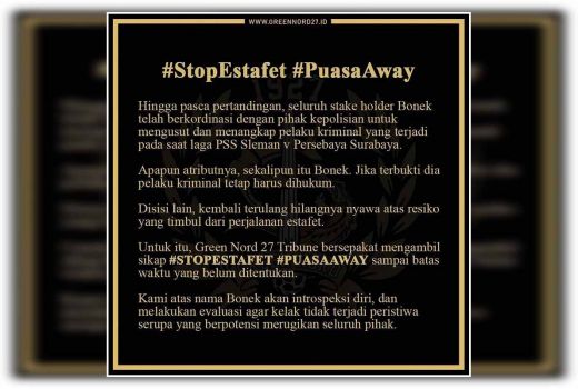 Sikap Bonek, Setop Dukung Laga Tandang Persebaya, ini Sebabnya - GenPI.co JATIM