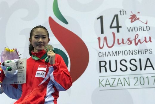 Bidadari Wushu Asal Jatim Selain Cantik Punya Segudang Prestasi - GenPI.co JATIM