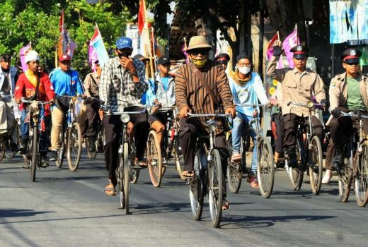 Ribuan Pencinta Sepeda Tua Berkumpul di Pasuruan - GenPI.co JATIM