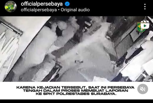 Laporan Diterima, Polrestabes Surabaya Selidiki Penjarahan di Persebaya Store - GenPI.co JATIM
