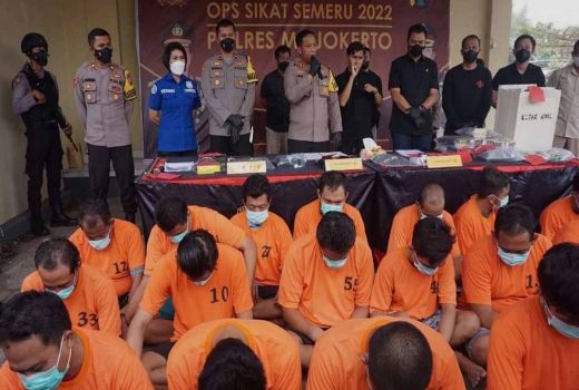 Polres Mojokerto Amankan Puluhan Pelaku Kejahatan, Ada 1 Kasus Menonjol - GenPI.co JATIM