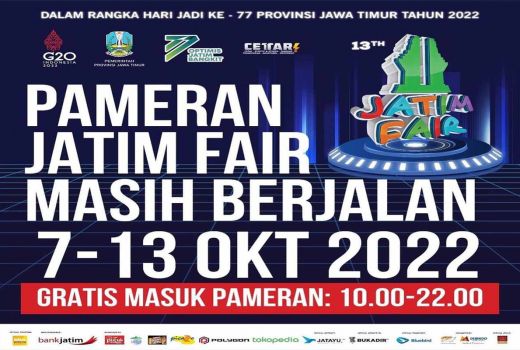 Pengumuman, Pameran Jatim Fair 2022 Tetap Berlangsung - GenPI.co JATIM