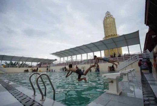Hore! Pelajar SD Hingga SMP, Gratis Masuk Kolam Renang Sekarsari Mojokerto - GenPI.co JATIM