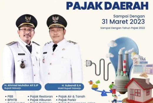 Hore! Pemkab Sidoarjo Bebaskan 9 Denda Pajak, Ini Daftarnya - GenPI.co JATIM