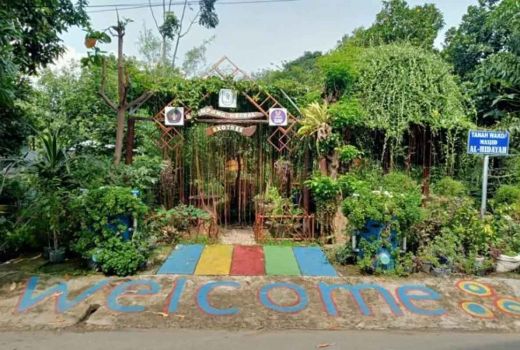 Kreatif, Warga Kota Kediri Sulap TPS Jadi Pekarangan Hijau - GenPI.co JATIM