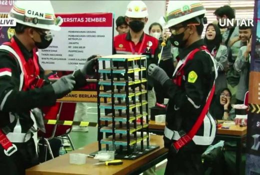 2 Mahasiswa Unej Rancang Metroplex, Model Gedung Hunian Tahan Gempa - GenPI.co JATIM