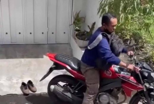 Nekat! Maling Beraksi Siang Bolong, Wajahnya Sudah Terekam - GenPI.co JATIM
