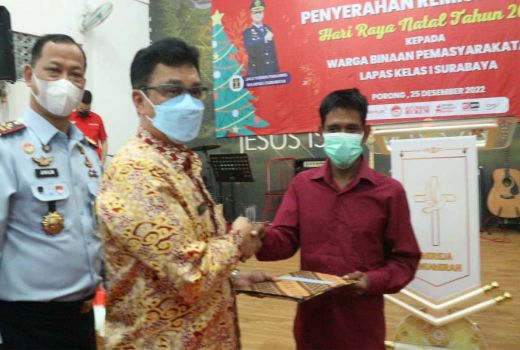Ratusan Narapidana Jatim Dapat Remisi, Kado Natal 2022 - GenPI.co JATIM