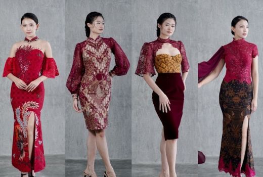 Desainer Asti Atmodjo Padukan Batik dengan Cheongsam untuk Imlek, Hasilnya Wow - GenPI.co JATIM