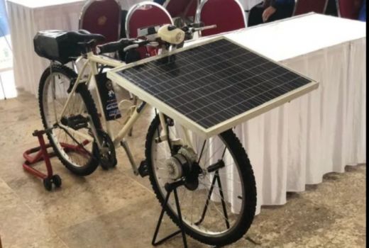 Keren! Mahasiswa UMM Kembangkan Sepeda Tenaga Surya, Sanggup Menempuh 12 Km - GenPI.co JATIM