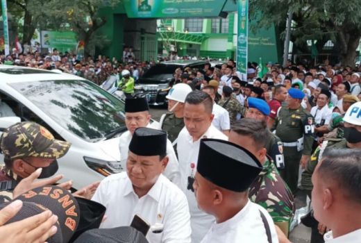 Respons Tak Terduga Prabowo Subianto Saat Dapat Teriakan Next Presiden - GenPI.co JATIM