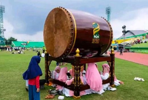 Beduk Harlah 1 Abad NU Sempat Dikira Hilang, Panitia Beri Penjelasan dan Minta Maaf - GenPI.co JATIM