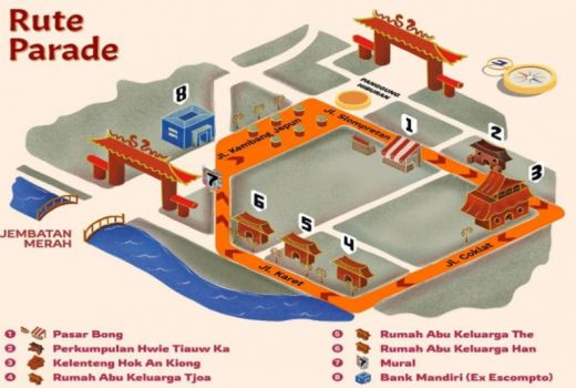 Rute Cap Go Meh Kembang Jepun Surabaya, Catat dan Jangan Lewatkan Acaranya - GenPI.co JATIM