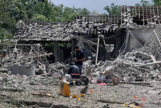 Tim Labfor Polda Jatim Beberkan Pusat Ledakan di Ponggok Blitar, Berasal dari Dapur - GenPI.co JATIM