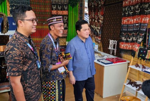 Kisah Perajin Gantungan Kunci Binaan BRI Ikut Pameran Di Tengah KTT ke-42 ASEAN - GenPI.co JATIM