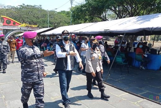 Pasukan Marinir Menyerbu Kenjeran Park, Ternyata untuk Ini - GenPI.co JATIM