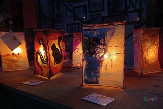 Bekas Kandang Kuda Tambak Bayan Surabaya Dipenuhi Lampion Cantik - GenPI.co JATIM