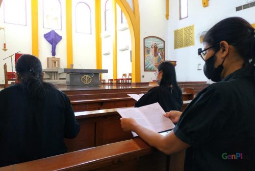 Pandemi Melandai, Perayaan Paskah di Surabaya Terasa Lebih Meriah - GenPI.co JATIM