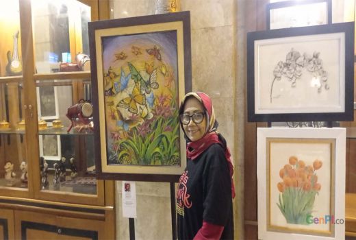 IWPI Jatim, Wadah Pelukis Wanita Berkarya dan Silaturahmi - GenPI.co JATIM
