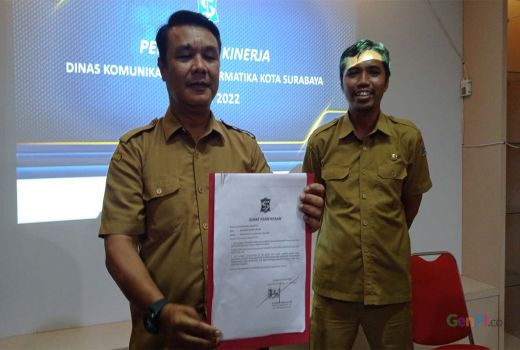 Kepala Diskominfo Surabaya Buat Kontrak Kerja, Siap Mundur - GenPI.co JATIM