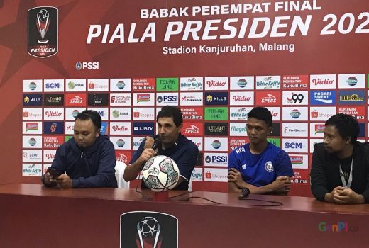 Terpenting Bola Masuk ke Gawang, Kata Pelatih Arema FC - GenPI.co JATIM