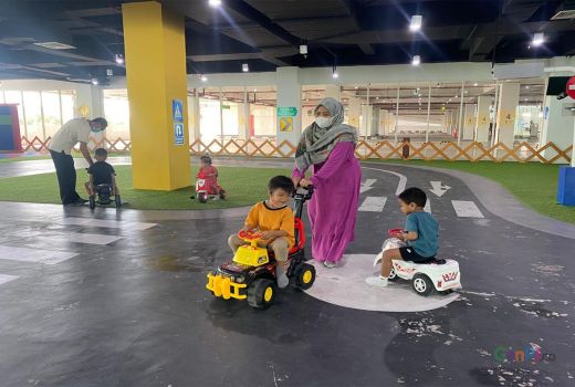 Baru Dibuka, Taman Lalu Lintas Terminal Joyoboyo Diserbu - GenPI.co JATIM