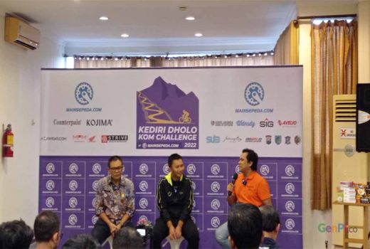 Kediri Dholo Kom Challenge 2022, Perjalanan Terakhir Trilogi Balap Sepeda - GenPI.co JATIM
