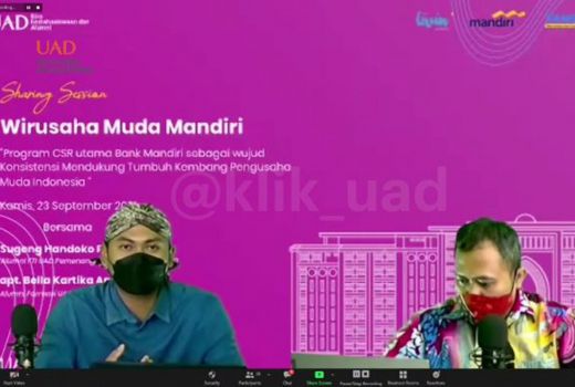 Alumnus UAD Beber Tips Jadi Pengusaha Muda, Isinya Daging Banget - GenPI.co JOGJA