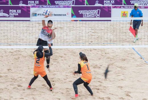 PON XX, 2 Tim Putri Voli Pasir DIY Lolos Semifinal - GenPI.co JOGJA