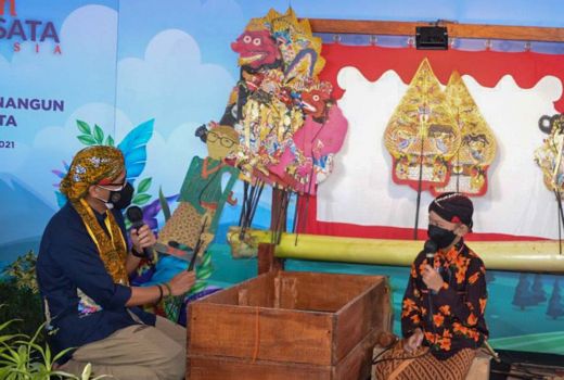 Dalang Cilik di Yogyakarta Membuat Sandiaga Uno Terpesona - GenPI.co JOGJA