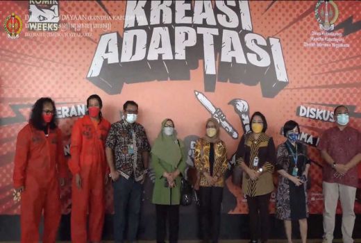 Kreasi Adaptasi, Pameran Yogyakarta Komik Weeks Digelar - GenPI.co JOGJA