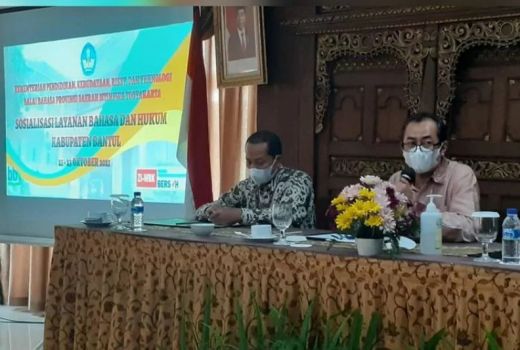Balai Bahasa DIY Bentuk Tim Ahli di Ranah Hukum - GenPI.co JOGJA