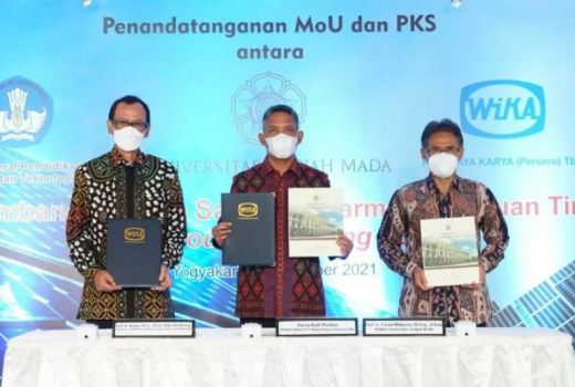 Kembangkan PLTS, WIKA Ajak Ditjen Dikti, UGM, dan Unisa Yogya - GenPI.co JOGJA