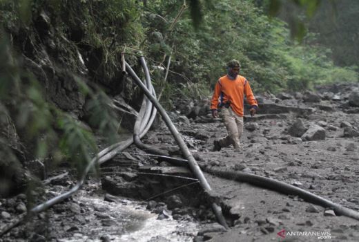 Endapan Material Vulkanik Merapi, Banjir Lahar Hujan Mengancam - GenPI.co JOGJA