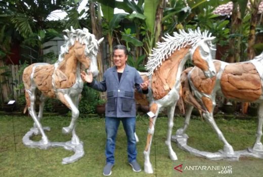 Seniman Bantul Gelar Pameran di Kompleks Candi Tirto Raharjo - GenPI.co JOGJA
