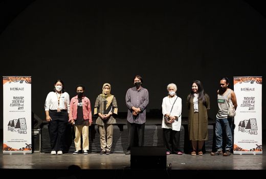 Nunung WS dan Hermanu Raih Penghargaan LAA di Biennale Jogja 2021 - GenPI.co JOGJA