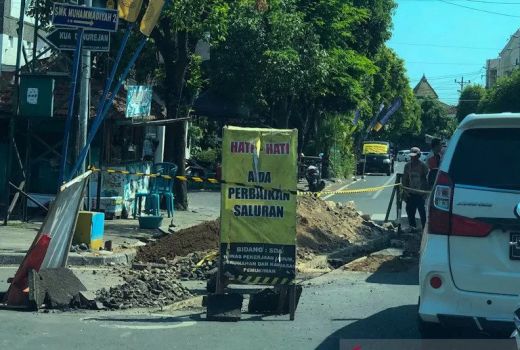 Cegah Banjir, Pemkot Yogyakarta Gencar Perbaiki Saluran Air Hujan - GenPI.co JOGJA