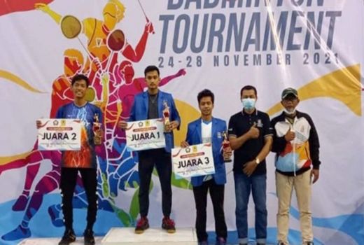 Keren! UII Borong Medali di Cabor Badmintan BAPOMI DIY - GenPI.co JOGJA