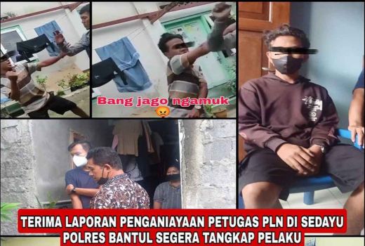 Meteran Listrik Dicopot, Warga di Bantul Pukuli Petugas PLN - GenPI.co JOGJA