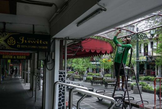 Kusam dan Kumuh, Lorong Toko Malioboro Bakal Dicat Ulang - GenPI.co JOGJA