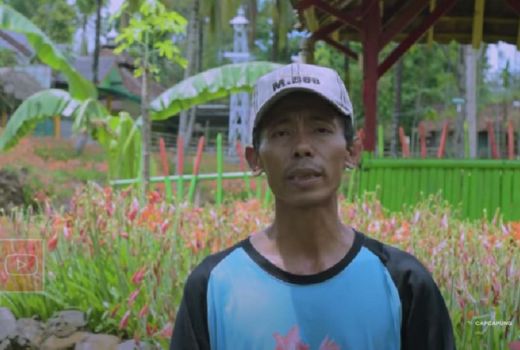 Dari Gulma, Pria Gunungkidul Bikin Kebun Indah Disukai Anak Muda - GenPI.co JOGJA