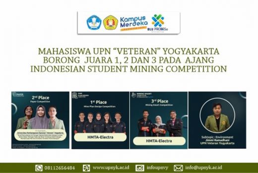 Wow, Mahasiswa UPN Yogyakarta Borong Prestasi di Ajang ISMC XIII - GenPI.co JOGJA