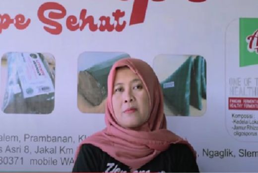 Kisah Wanita Asal Sleman Sukses Usaha Tempel Kedelai Lokal - GenPI.co JOGJA