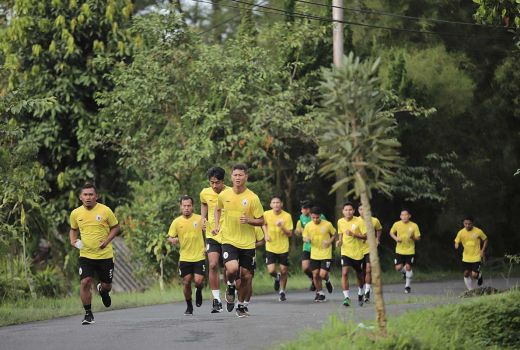 PSS Sleman Tempa Fisik Pemain di Lereng Merapi - GenPI.co JOGJA