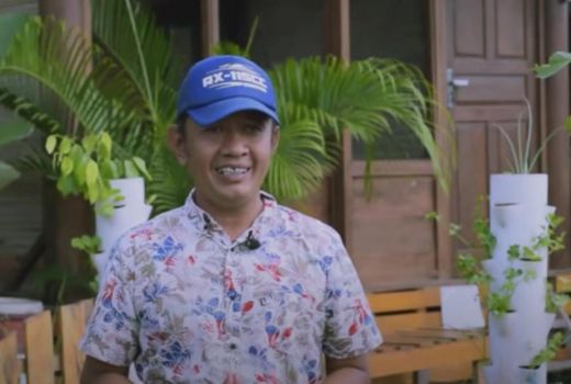 Keren! Pria di Sleman Ini Ubah Pekarangannya Jadi Food Garden - GenPI.co JOGJA