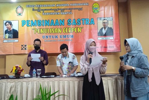 Dinas Kebudayaan Bantul Gelar Workshop Penulisan Bagi Pelajar - GenPI.co JOGJA